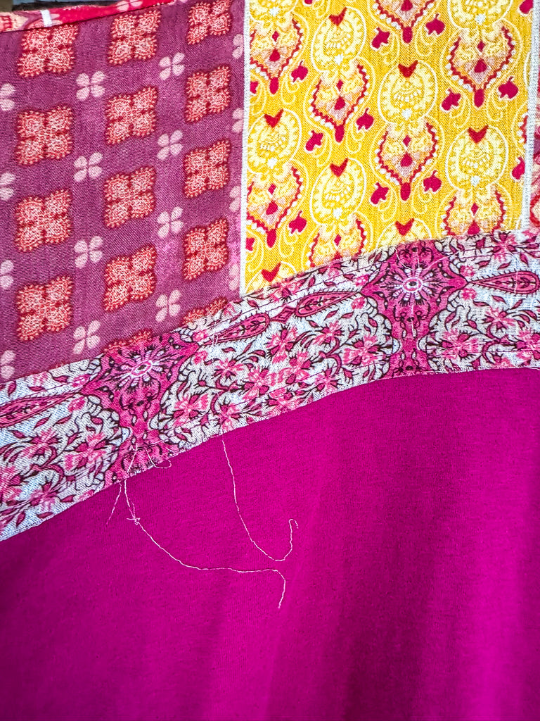Happy Expectations Top - Fuchsia - 100% COTTON