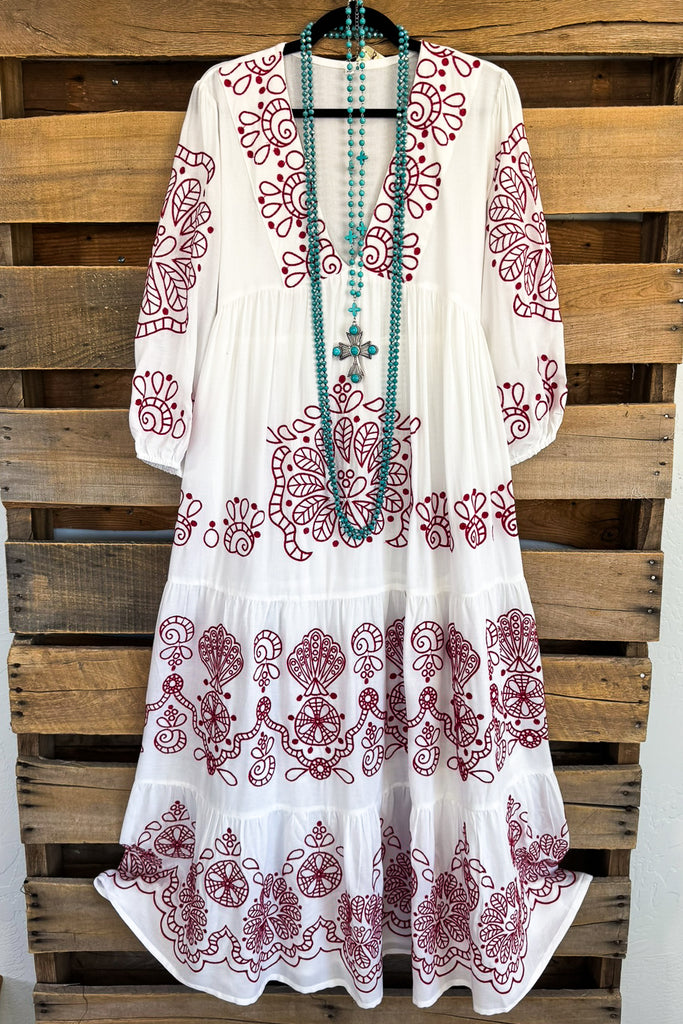 AHB EXCLUSIVE: Remember My Love Maxi Dress - Ivory