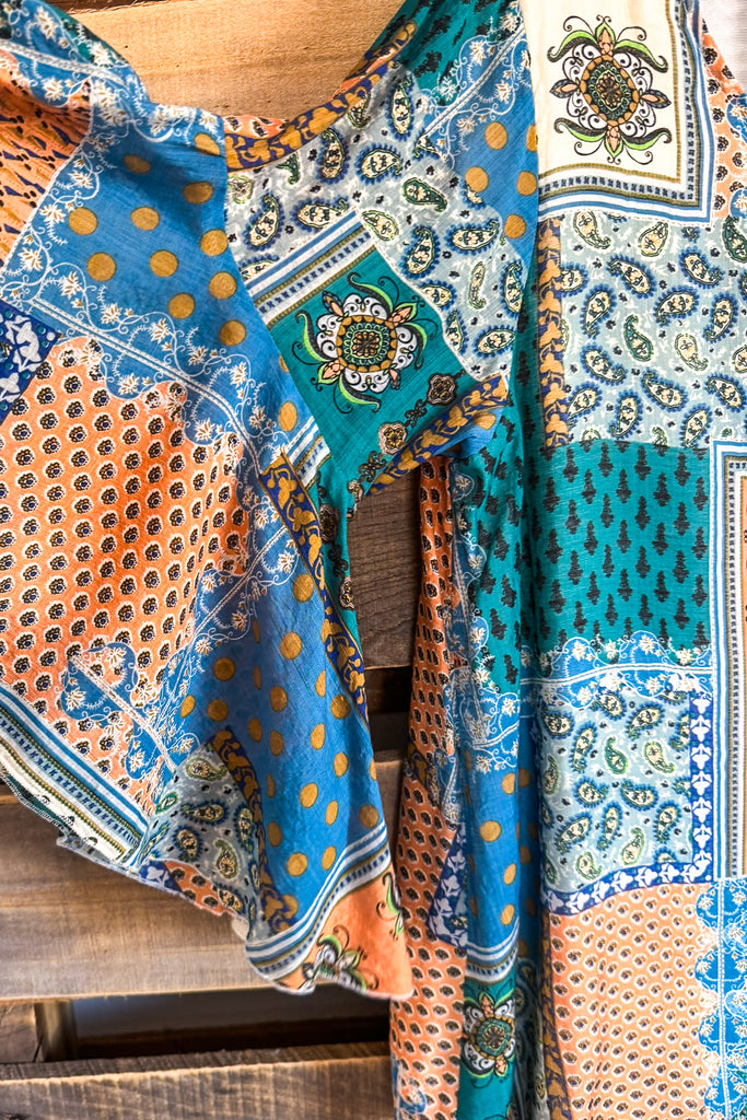 In Your Sights Top - Blue - SALE