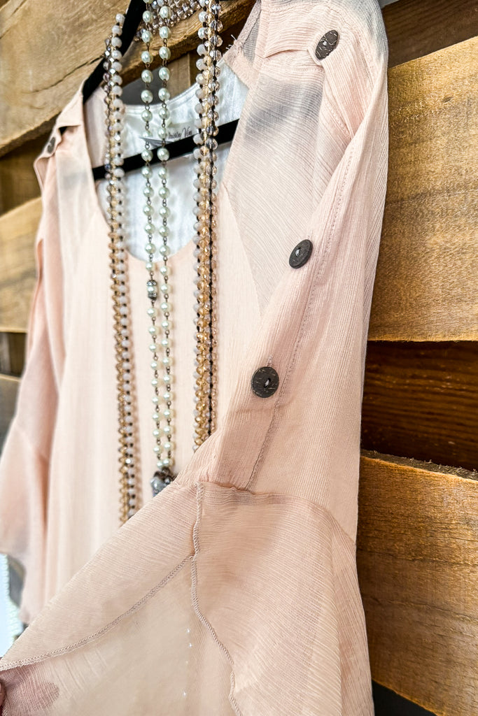 Lucky Break Tunic - Nude - SALE