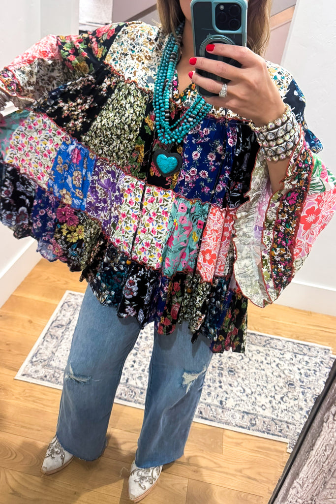 AHB EXCLUSIVE: A Hint Of Bloom Tunic - Multi - 100% Cotton