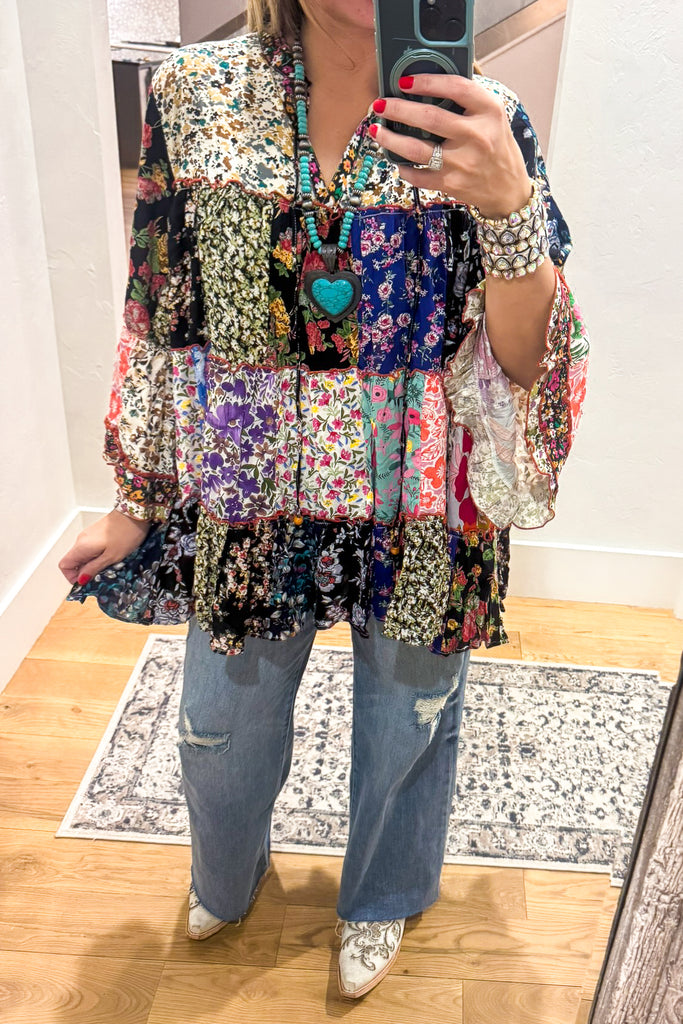 AHB EXCLUSIVE: A Hint Of Bloom Tunic - Multi - 100% Cotton