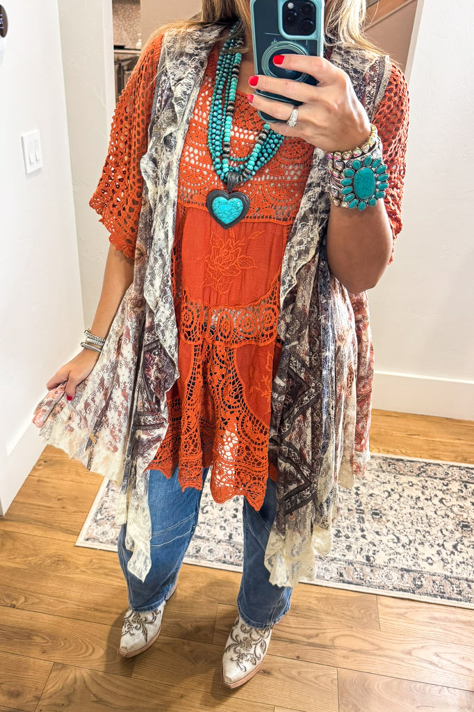 AHB EXCLUSIVE: Season Surprise Vest - BG/Brown .