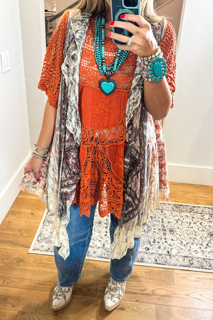 AHB EXCLUSIVE: Season Surprise Vest - BG/Brown .