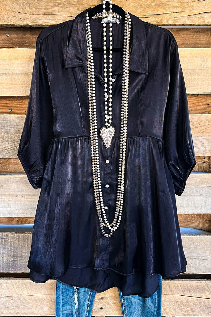 Venice Visions Tunic - Black