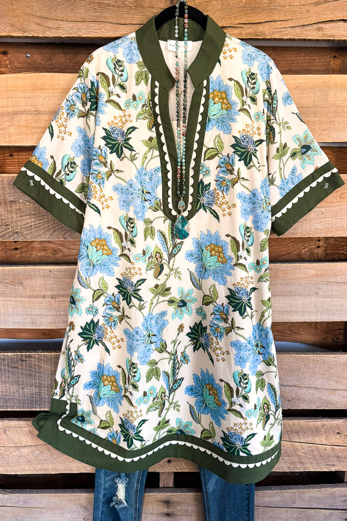 Graceful Days Dress - Ecru - 100% Cotton