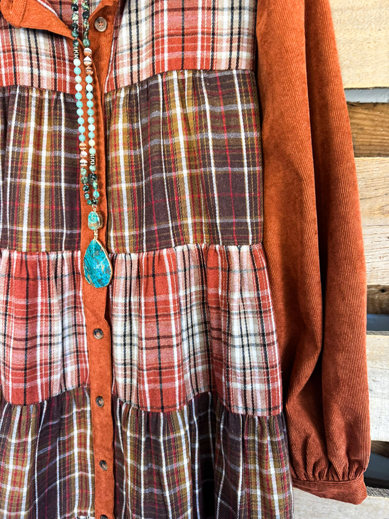 Previewing Fall Dress - Rust