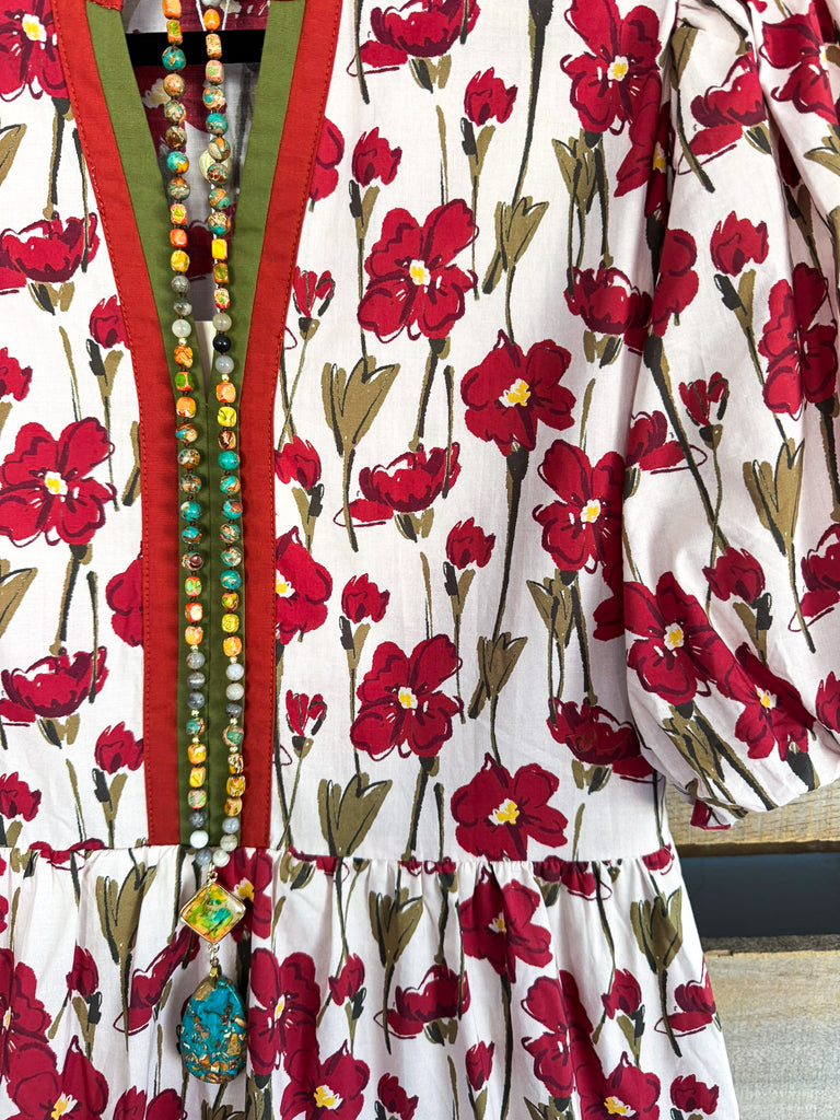 Hold Your Own Dress - Rust - 100% COTTON