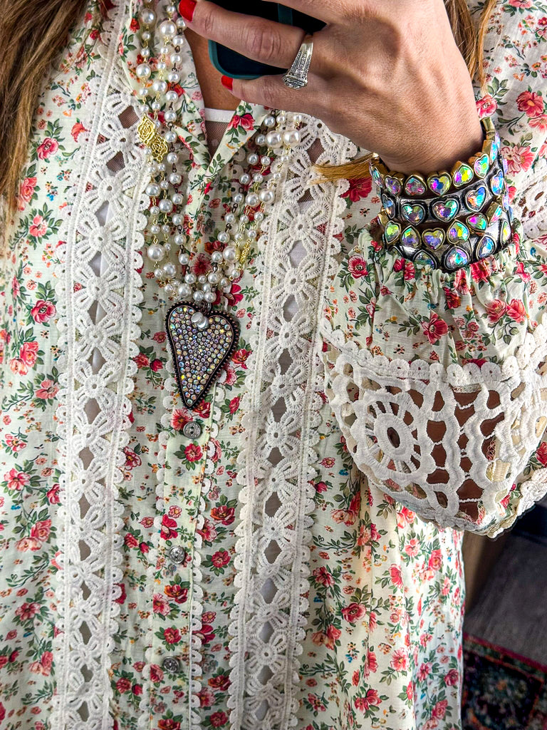 Comes Naturally OVERSIZED Top - Natural