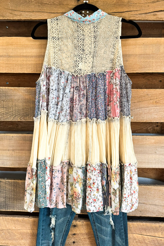 Antique Sweetness Tunic - Latte