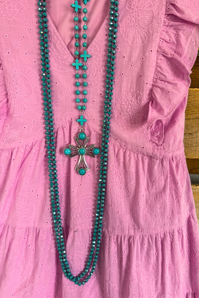 A-List Summer Dress - Lilac - 100% COTTON - SALE