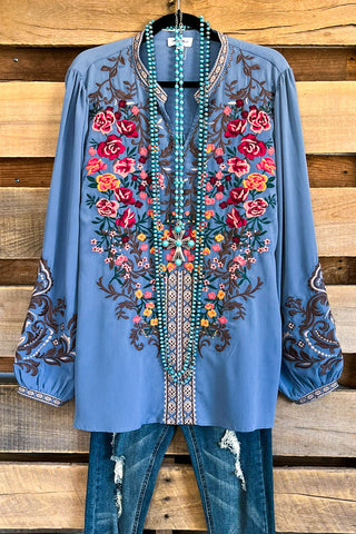 When I Arrive Top - Teal