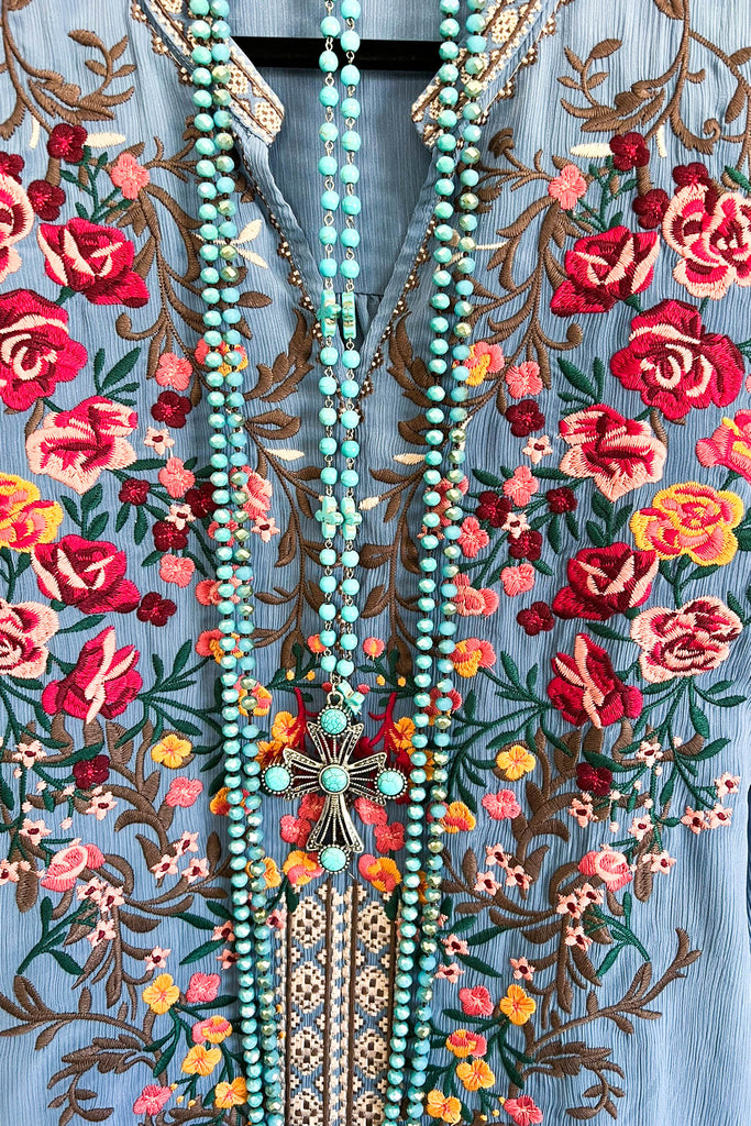 AHB EXCLUSIVE: Focused On Together Tunic - Denim