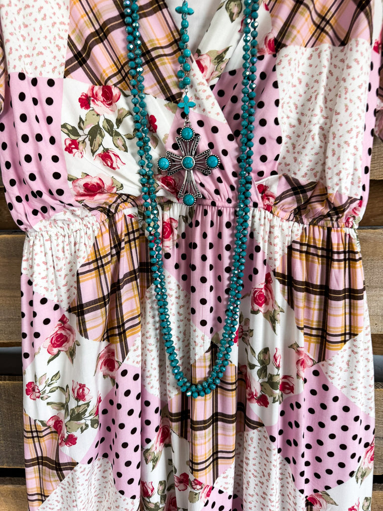 Morning Sweetness Maxi Dress - Blush - SALE