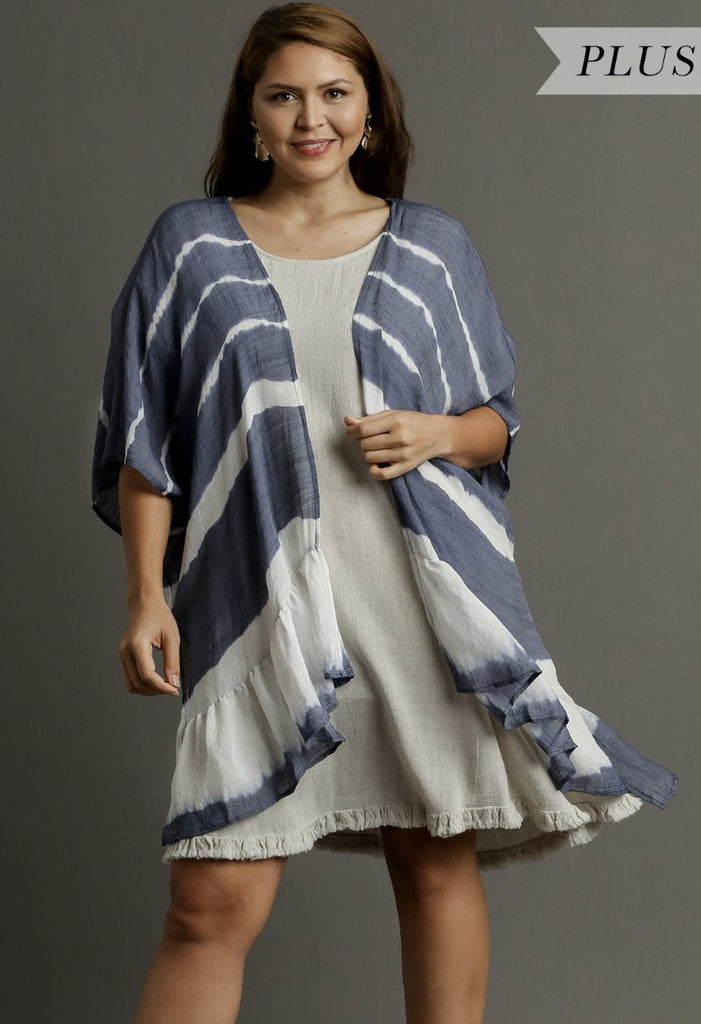 Desiring Relaxation Kimono - Navy - SALE