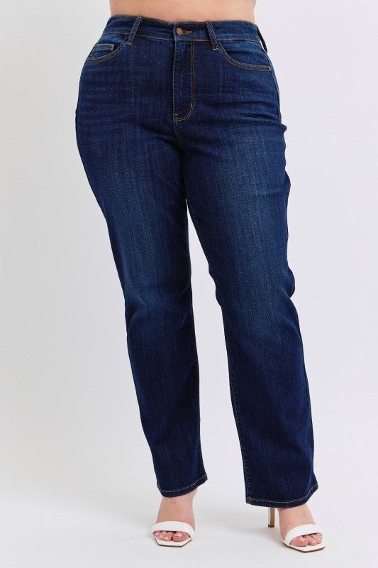 JUDY BLUE: Santa Fe High Waisted Jean - Dark Wash