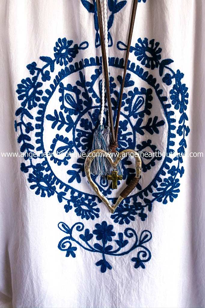 AHB EXCLUSIVE: Sun Up Forever Tunic - White - SALE