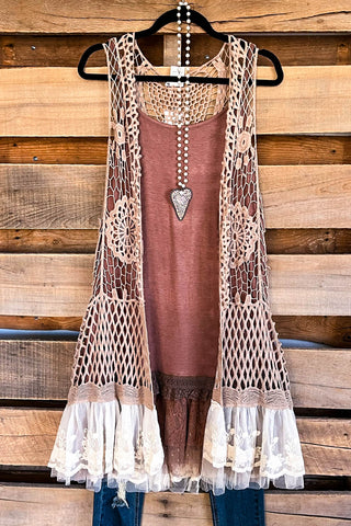 Extender: Slip on Tank/Tunic - Antique Blue