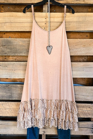 AHB EXCLUSIVE: Embracing Love Lace Cardigan - Beige/Leopard Rose