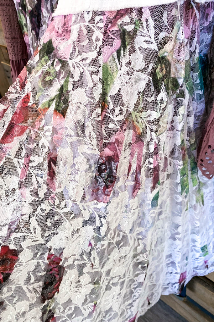 AHB EXCLUSIVE: Run To You Vest - Ivory/Rose - 100% COTTON - SALE