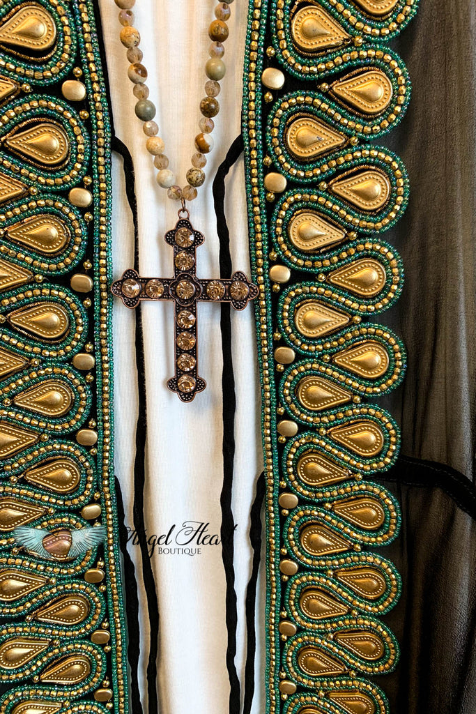 AHB EXCLUSIVE: ALL THAT YOU EVER DREAMED KIMONO - Black - SALE