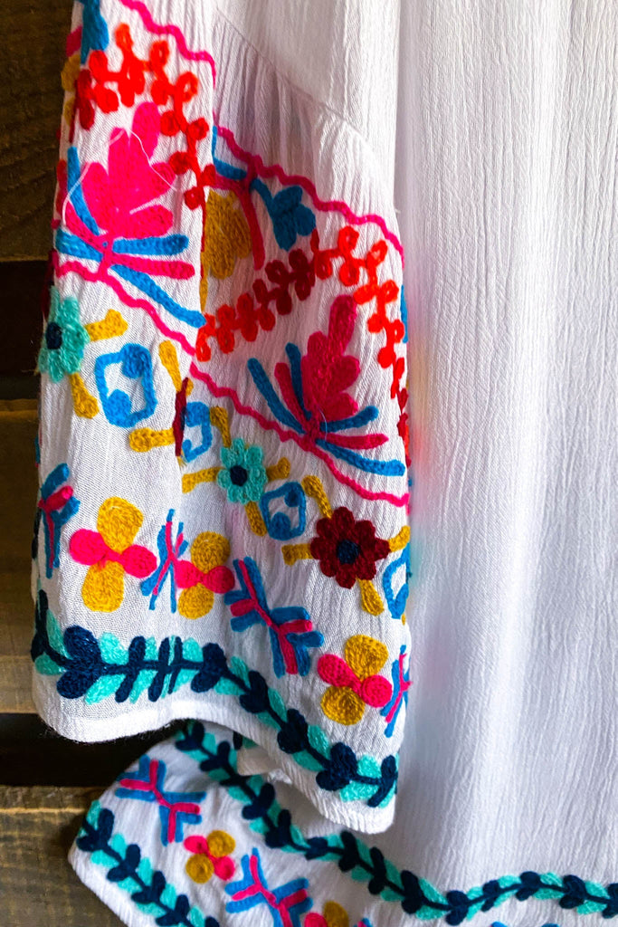 AHB EXCLUSIVE: Open Arms Tunic - White - SALE