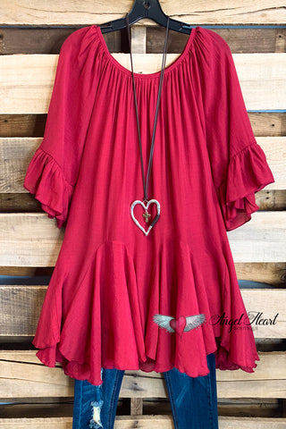 AHB EXCLUSIVE: The It Girl Oversized Loose Fitting Tunic - Purple