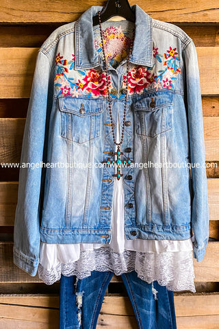 AHB EXCLUSIVE: Embracing Love Lace Cardigan - Beige/Leopard Rose