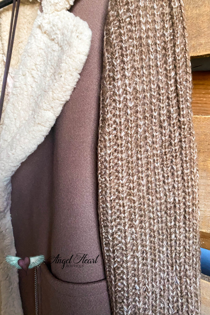 Winter Warmth Coat - Mocha
