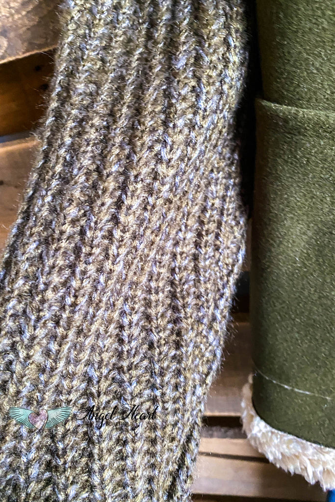 Winter Warmth Coat - Olive