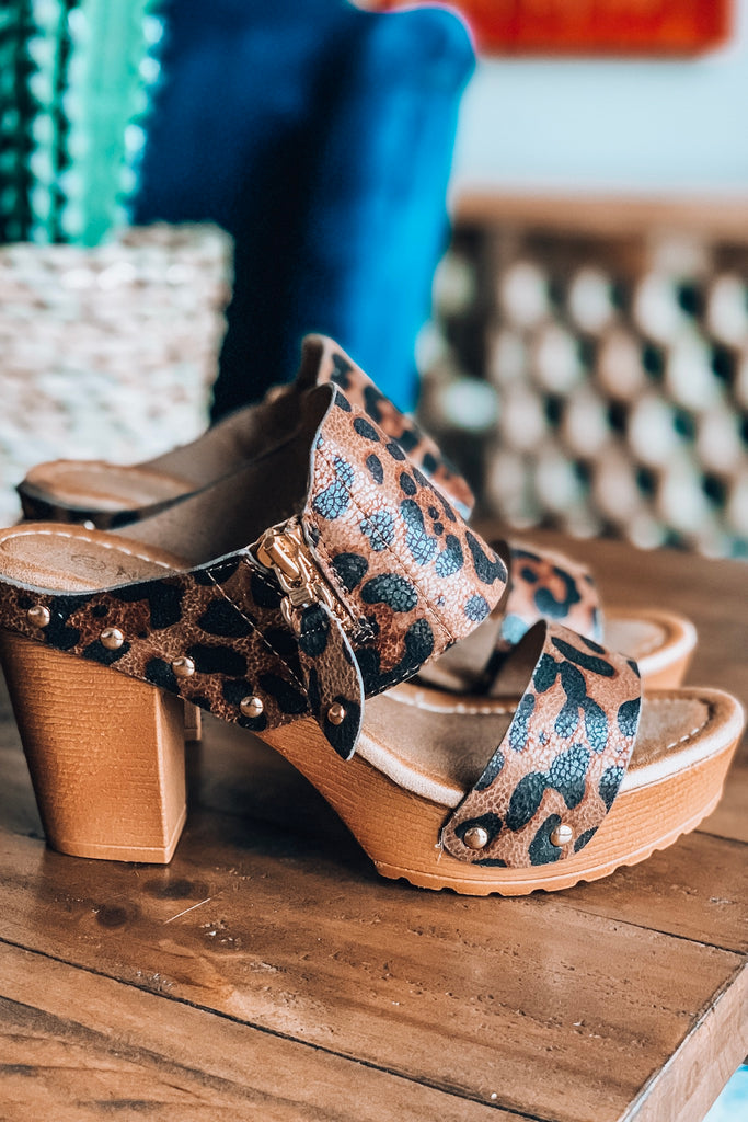 Way To Your Heart Shoes - Leopard