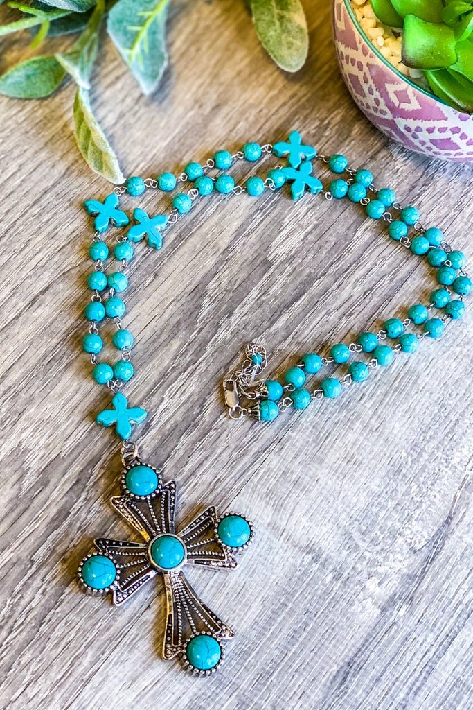 Love Like Mine Necklace - Turquoise