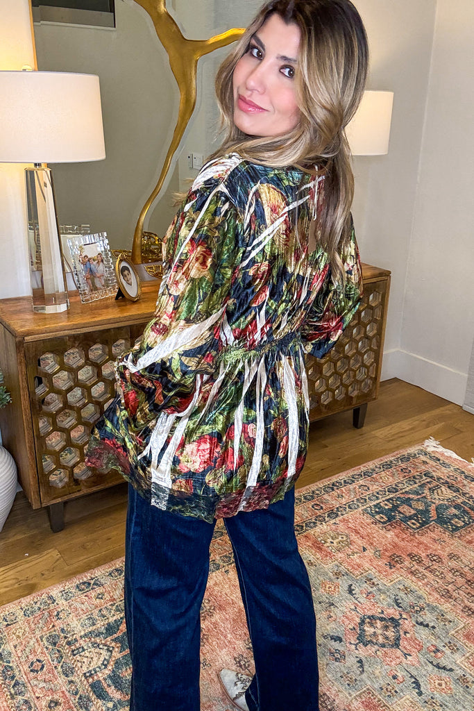 Velvet Garden Boho Tunic Top
