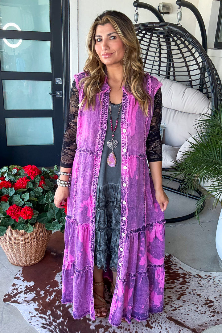 Magnolia Moon Dress/Duster - Pink