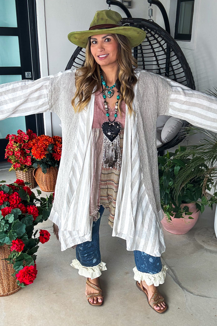 Desert Dawn Cardigan - Natural