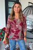 Untamed Elegance Silk Top - Leopard - Made in Italy