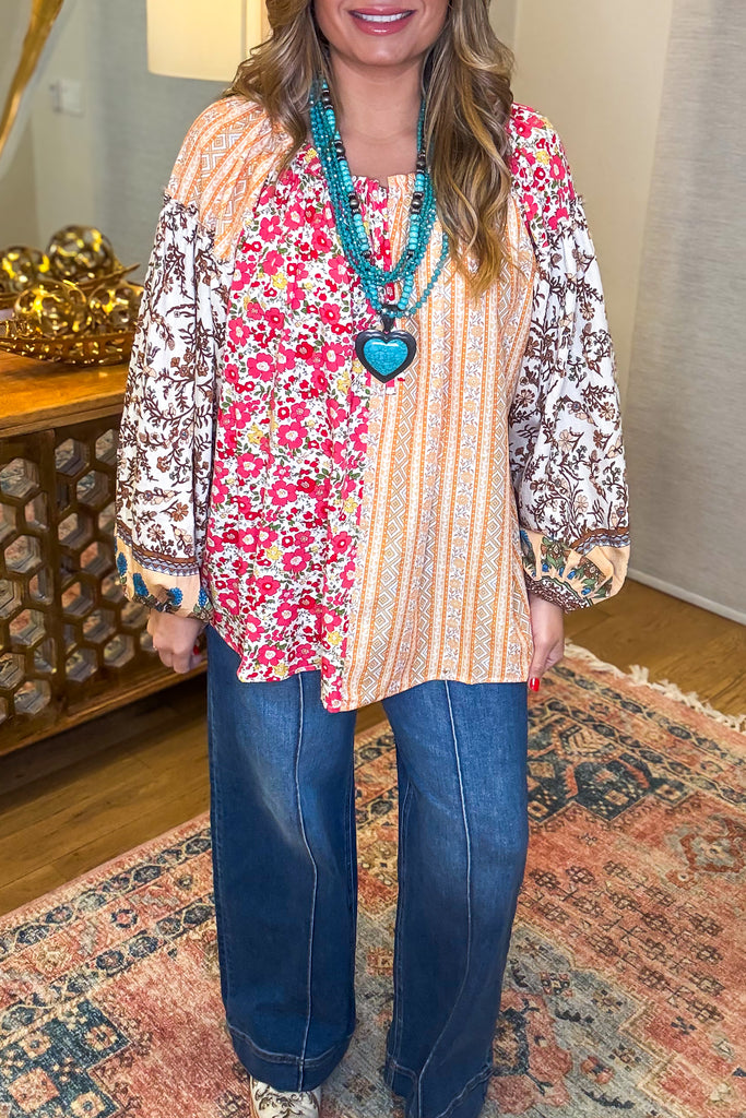 Relaxed And Ready Tunic - Coral