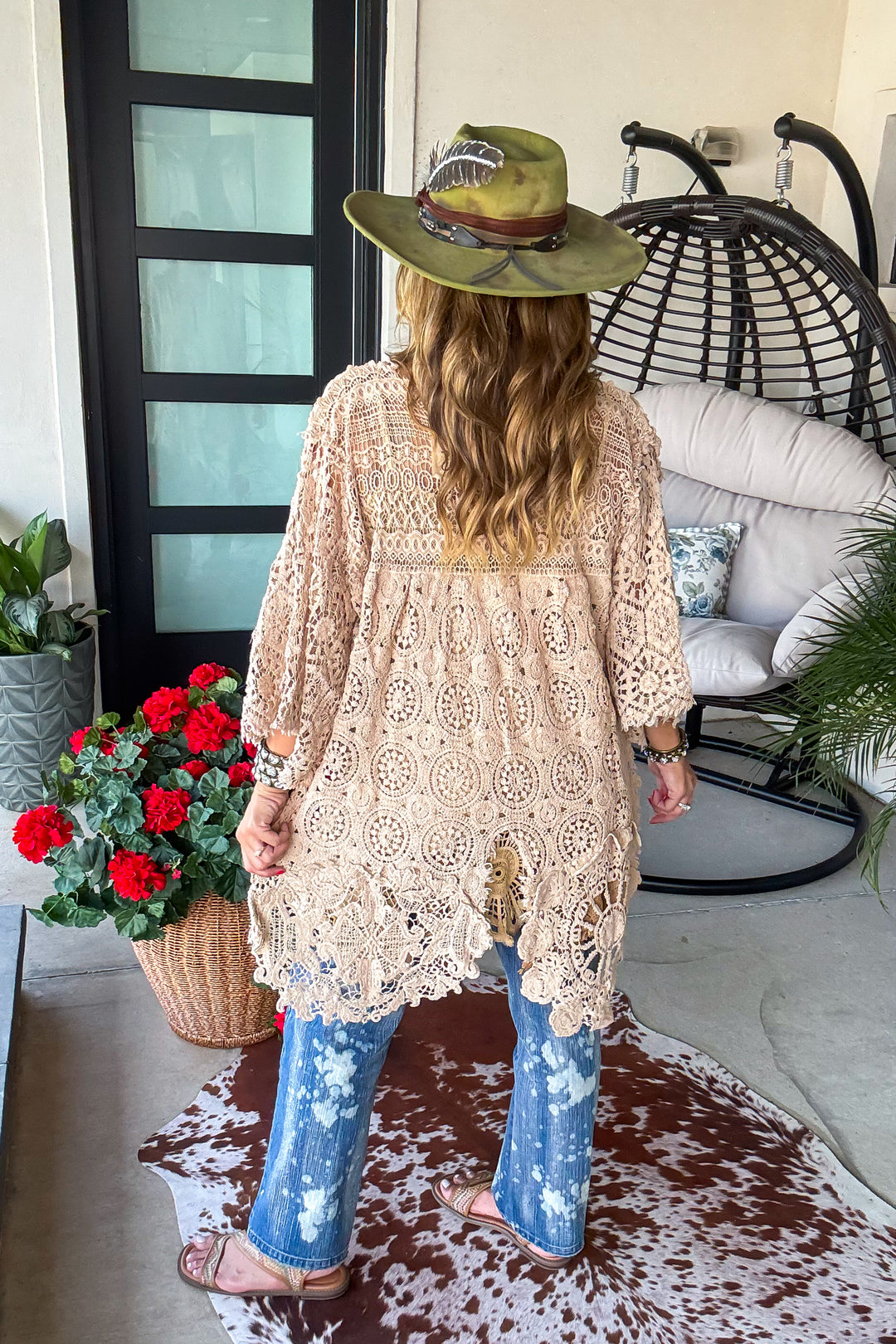 Whispering Details Split Tails Jacket - 100% Cotton - Made in USA - Arrives in 3 days