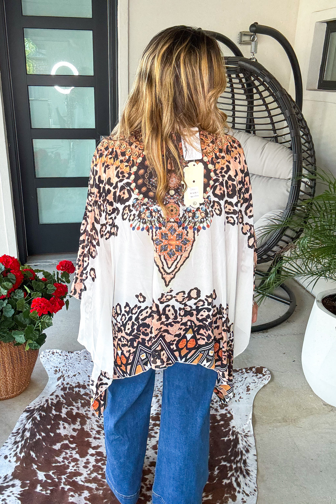 AHB EXCLUSIVE: Wild Thing Kaftan - Ivory