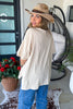 Wanted Sweetheart Distressed Tee - 100% Cotton