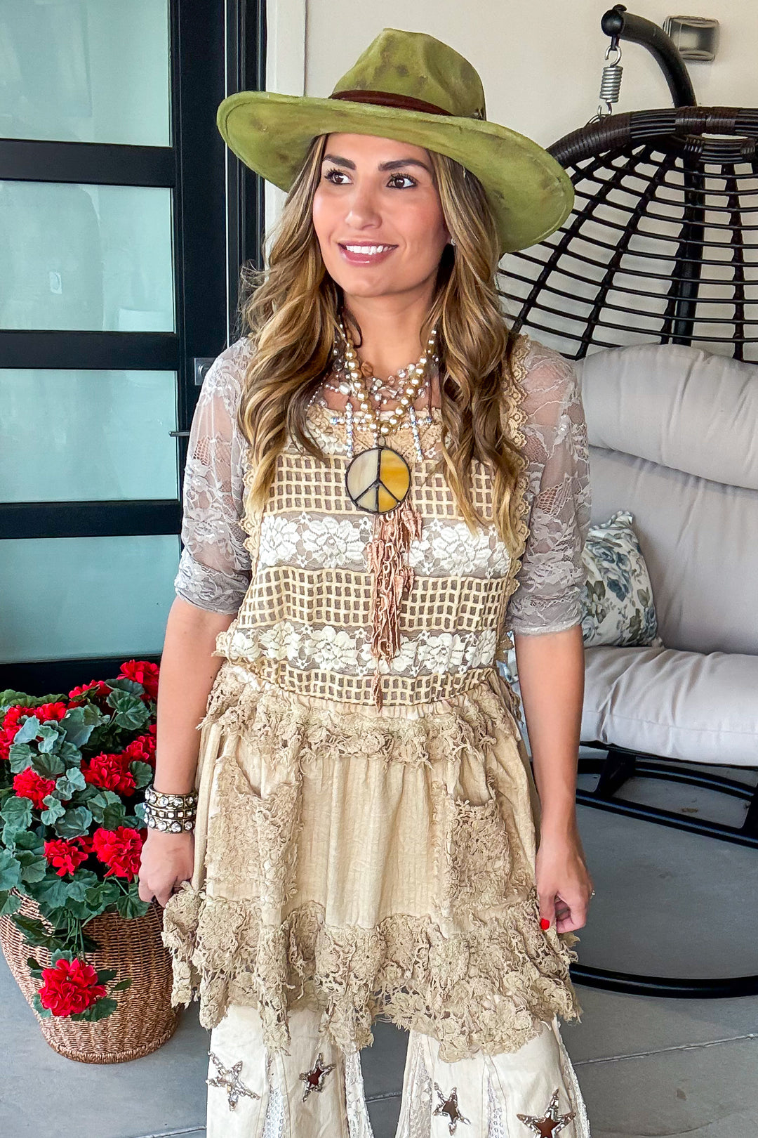 Tattered Treasure Tunic - 100% Cotton