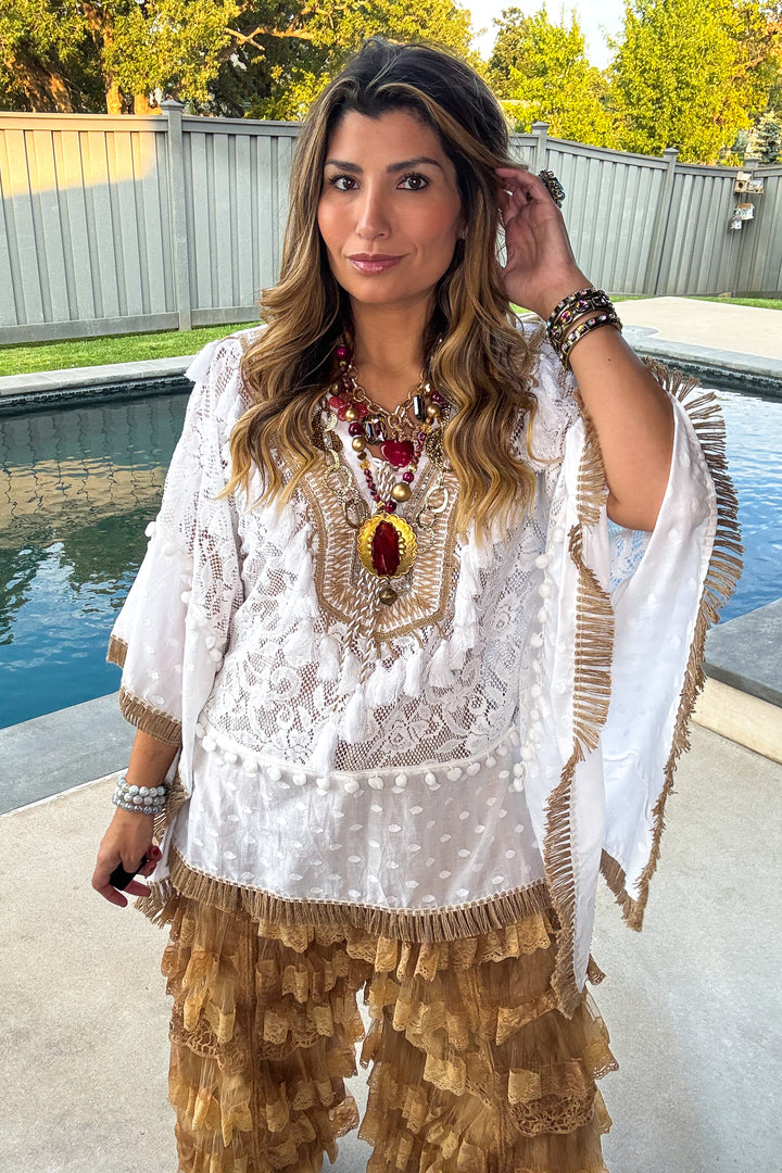 Timeless Grace Top - Ivory
