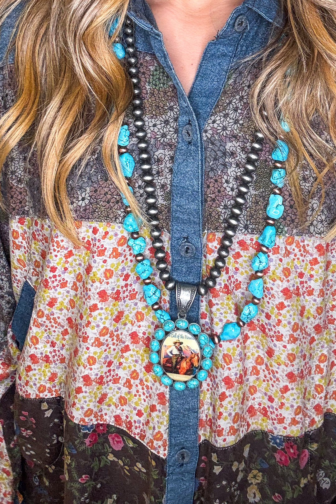 Take The Long Way Home Tunic - Vintage - 100% COTTON