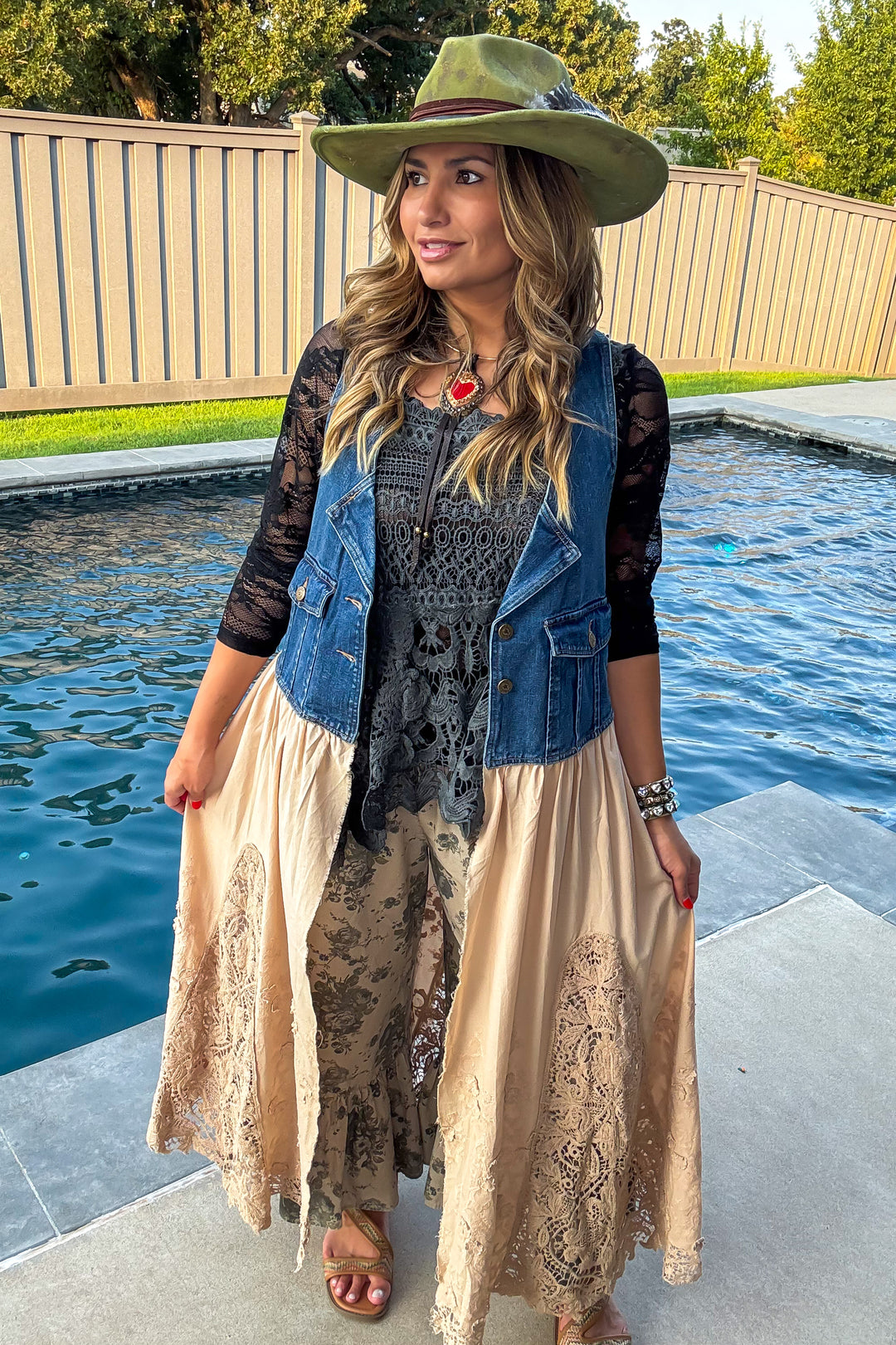 Whispering Willow Vest Duster
