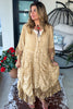 Antique Charm Maxi Duster/Dress - Tea - 100% Cotton