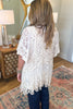 The Sweetest Hello Crochet Vest - Beige