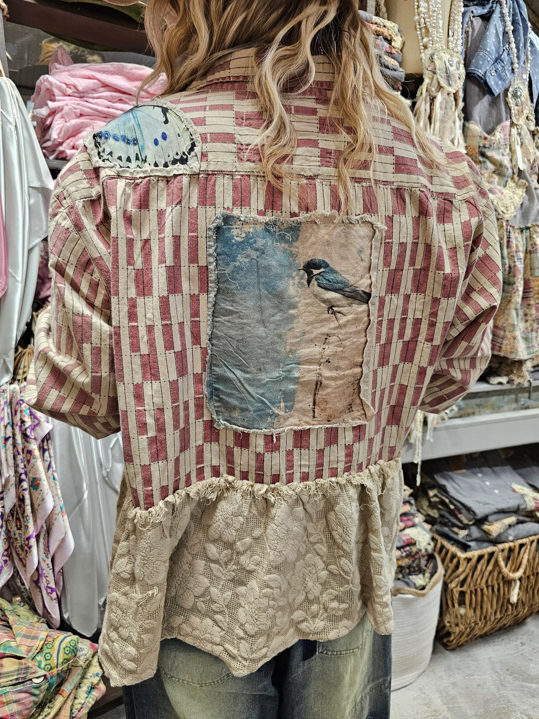 Nestled in Brick Jacket - 100% Cotton