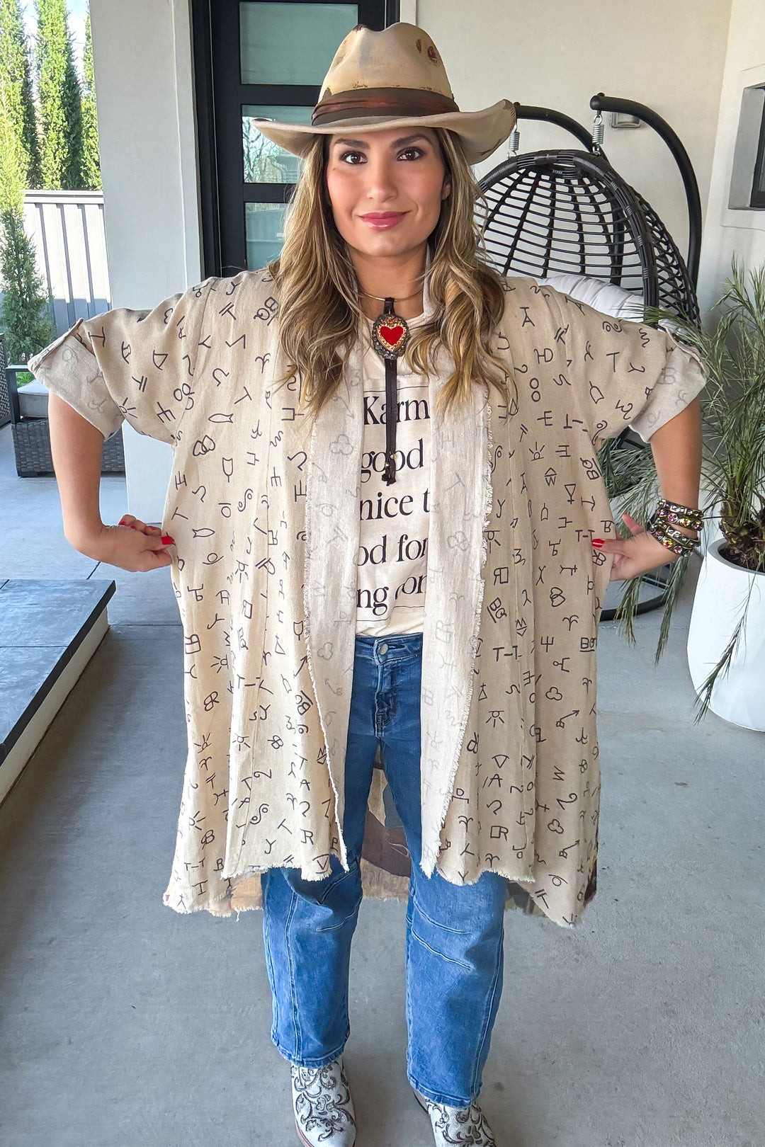 Wild West Duster - 100% COTTON