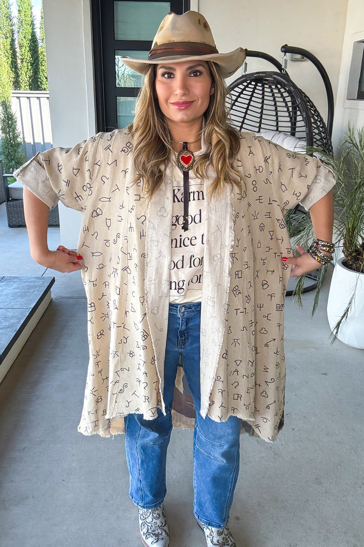 Wild West Duster - 100% COTTON