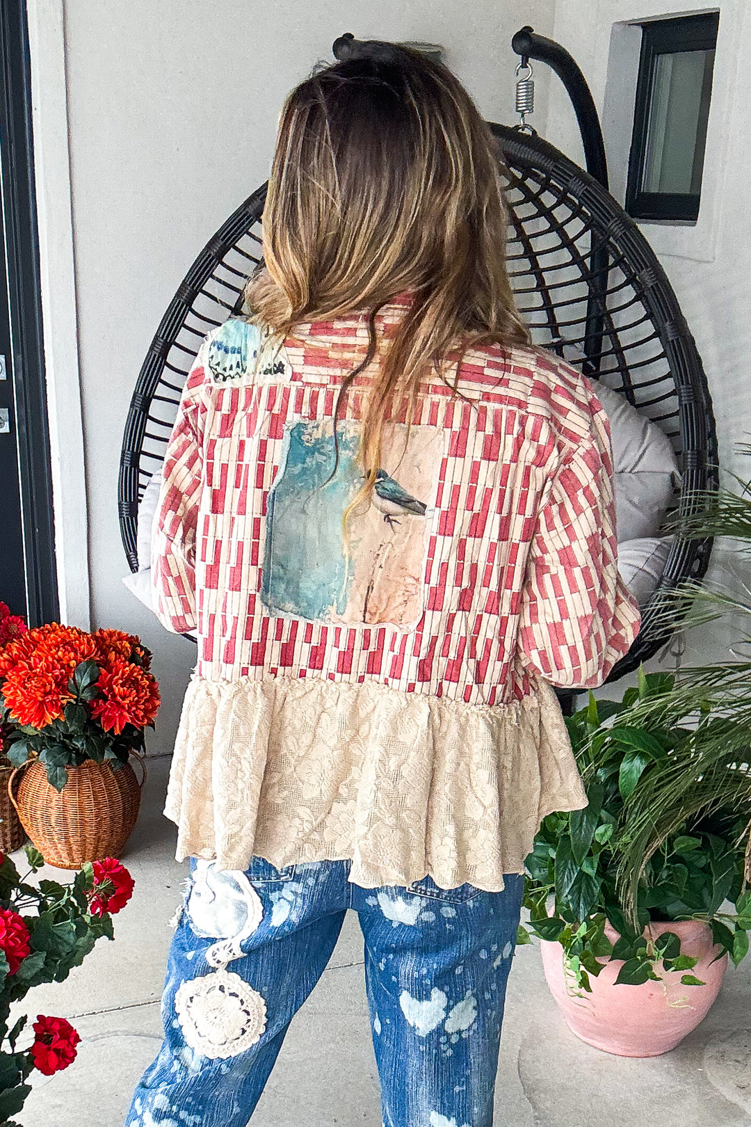 Nestled in Brick Jacket - 100% Cotton